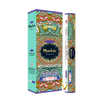 Satya Mandala Hexa - 120 Sticks