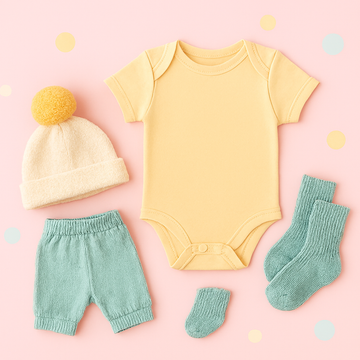 Soft Cotton Baby Onesie – White – Adorable Styles & Store.
